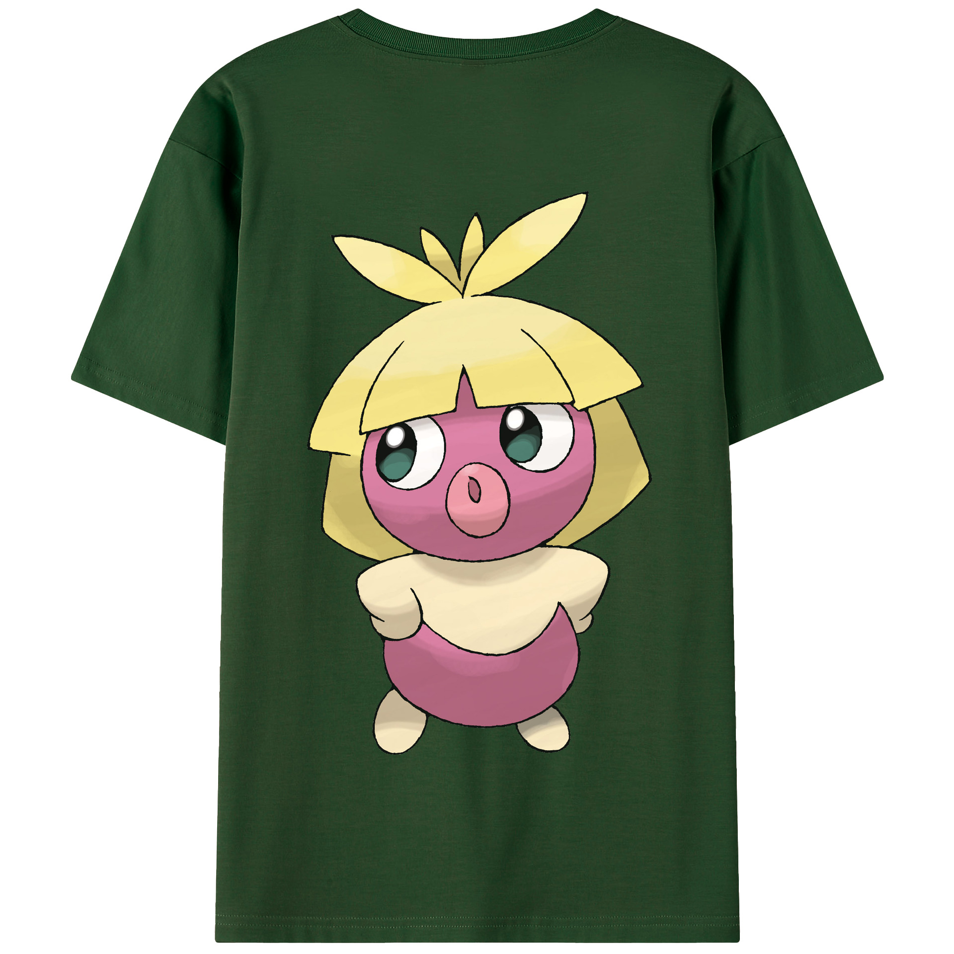 （画像用） ポケットモンスター Pokémon 綿100％半袖Tシャツ（背面プリント）